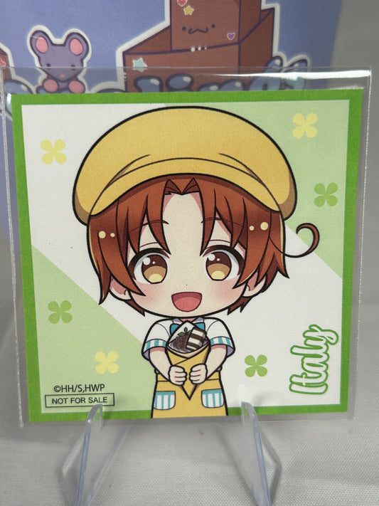 Italy Paper Mini Artwork Decoration Hetalia World Stars Amo Crepe Collaboration