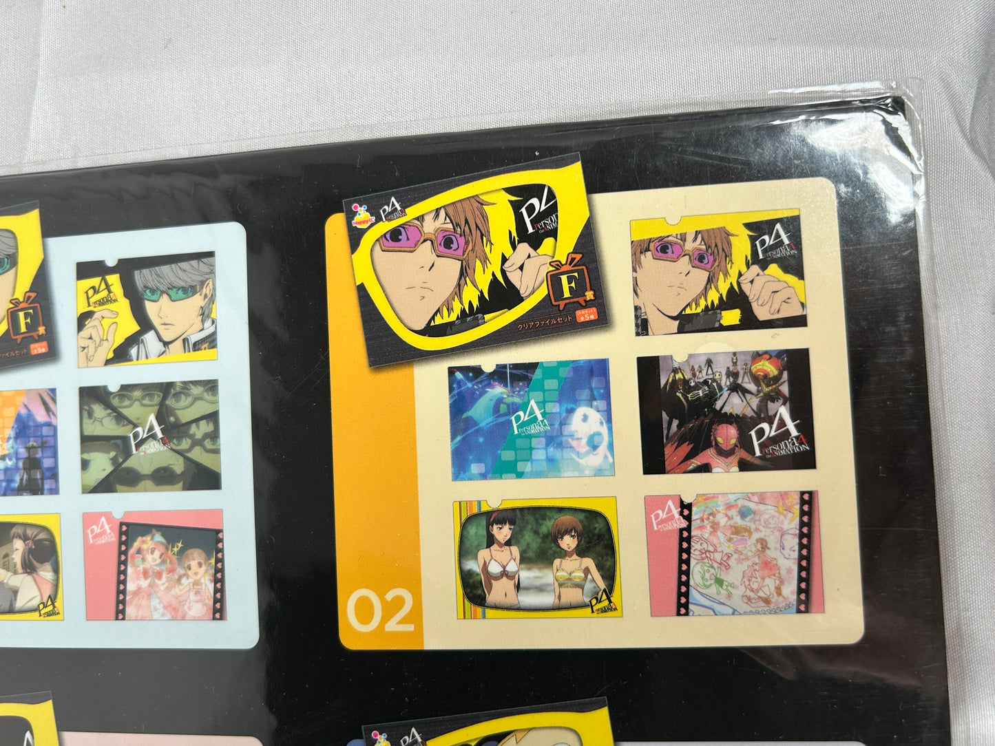Yosuke Hanamura Clear File Set Persona 4 The Animation F Prize Happy Lottery