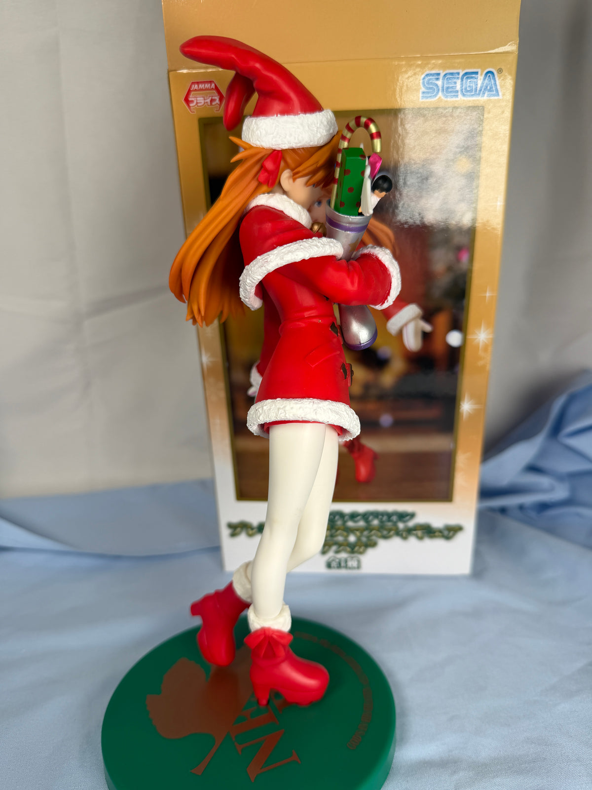 Asuka Langley Soryu Christmas PM Figure Neon Genesis Evangelion SEGA 2007