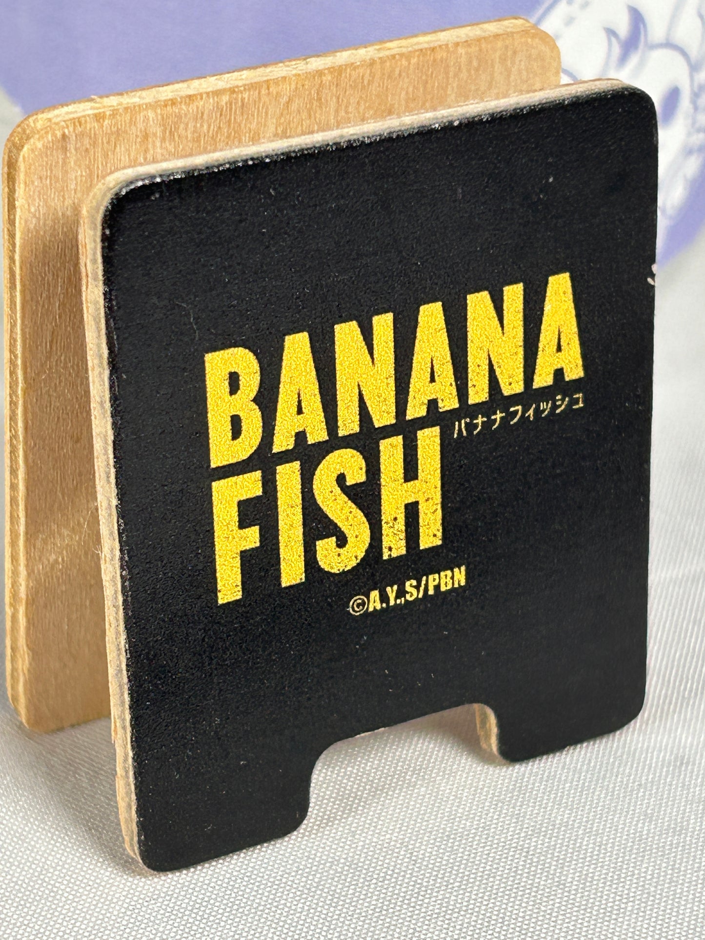 Ash Lynx Wooden Memo Stand Banana Fish 2018