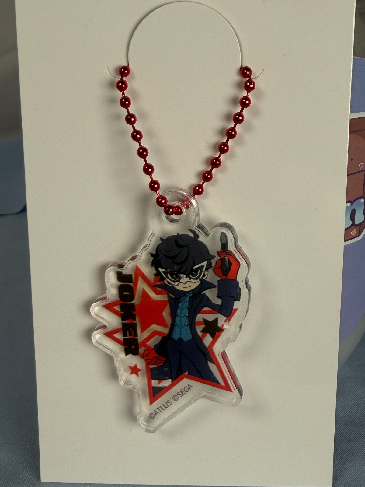 Ren Amamiya Joker Acrylic Keychain Persona 5 Tactica