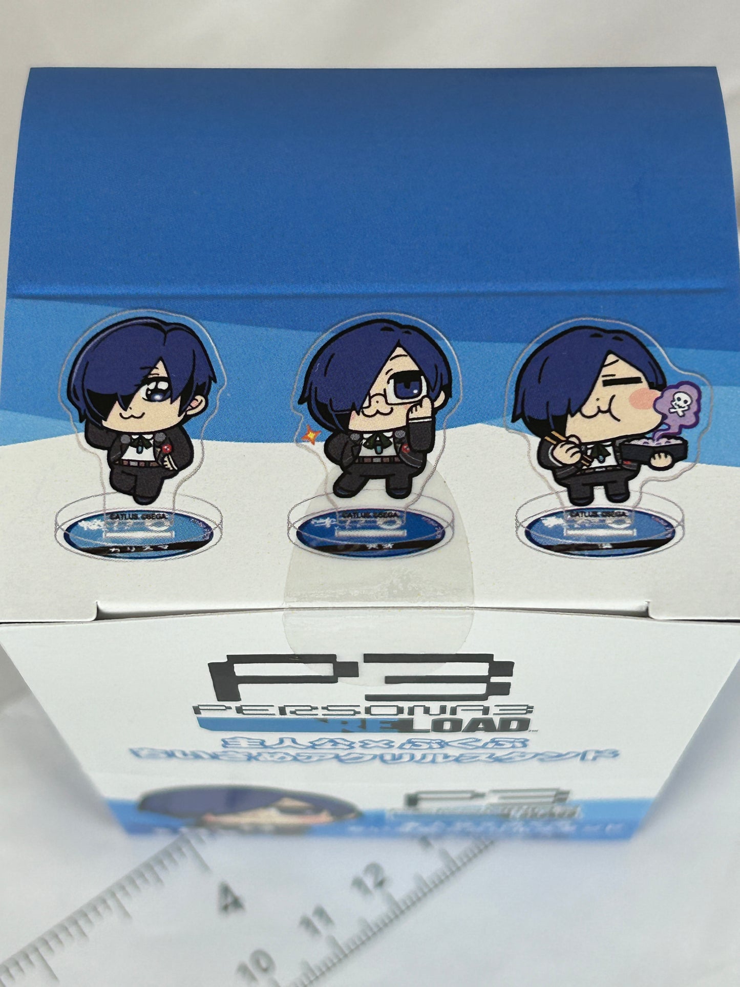 Unopened Persona 3 Reload Makoto Yuki Protagonist x Bukubu Small Acrylic Stand