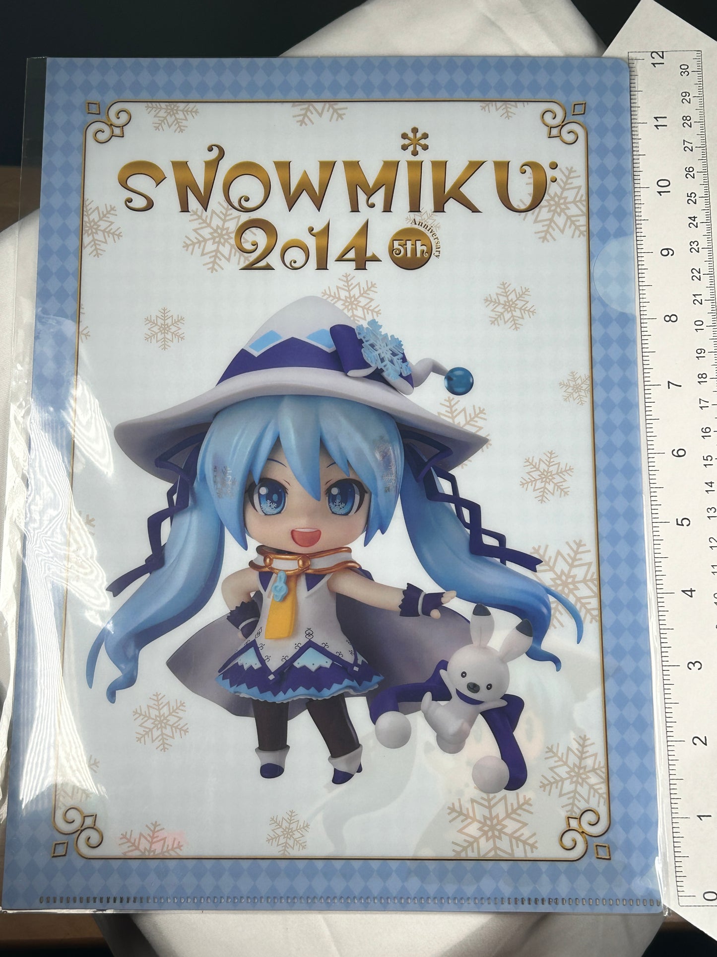 Nendoroid Snow Miku 2014 Clear File Vocaloid Good Smile Company