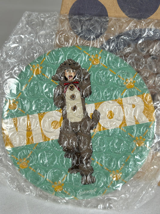 Victor Nikiforov Dog Kigurumi Coaster Movic Yuri on Ice