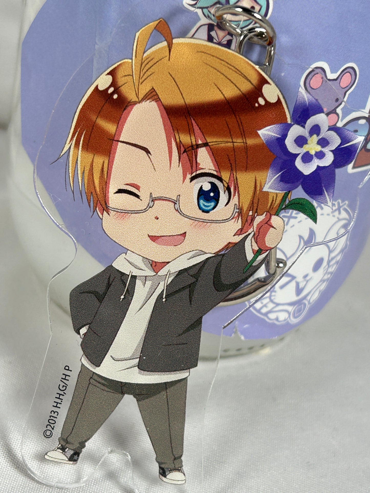 America Alfred F Jones Acrylic Keychain Hetalia The Beautiful World 2016