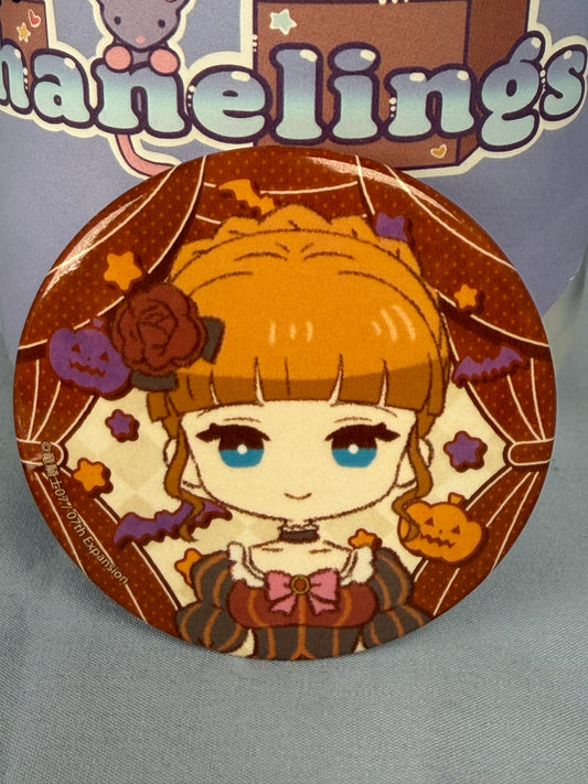 Beatrice Chibi Halloween Ver Can Badge Pin Umineko When They Cry