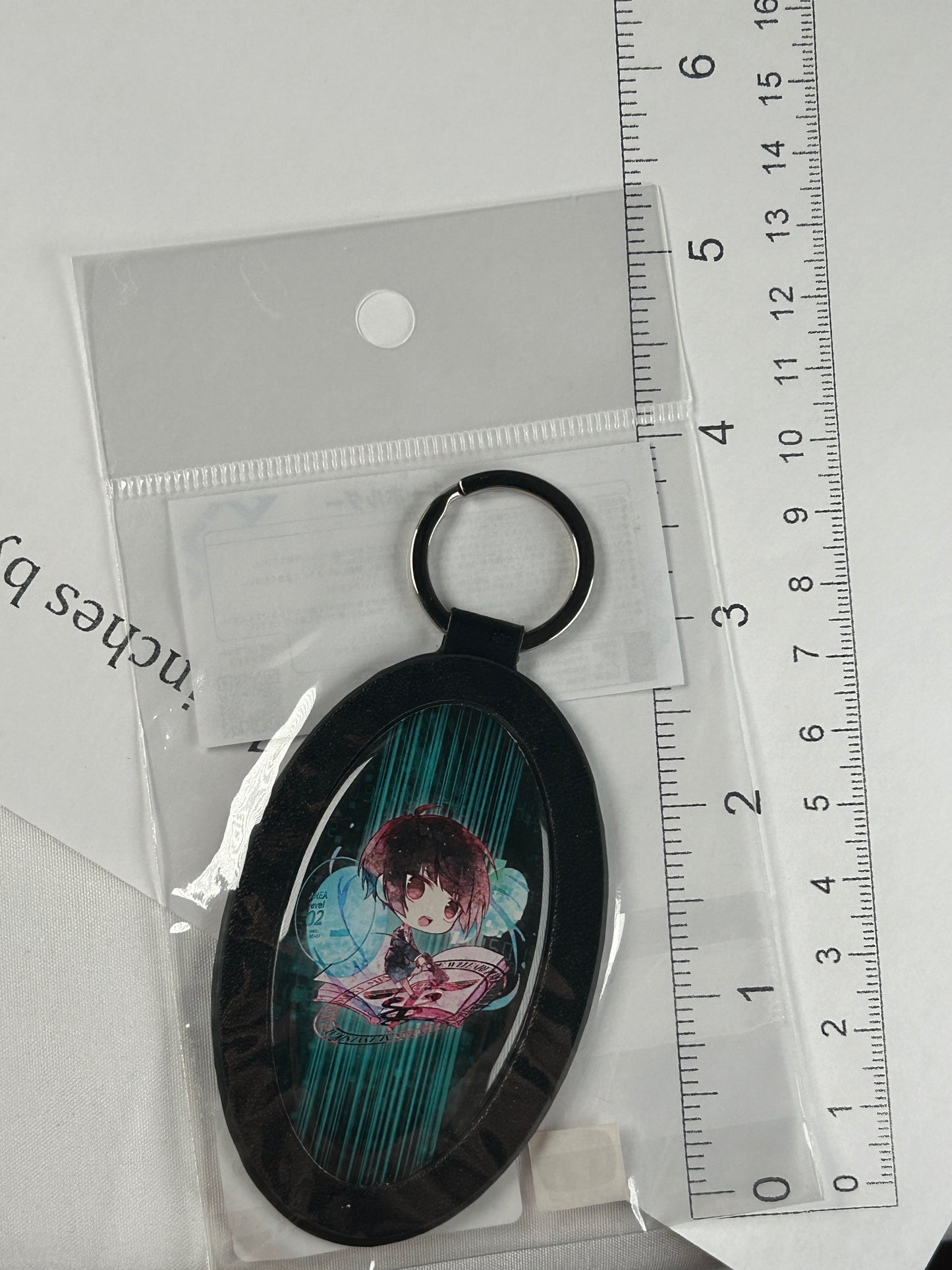 Akane Tsunemori Chibi Leather Keychain Psycho Pass CS.FRONT