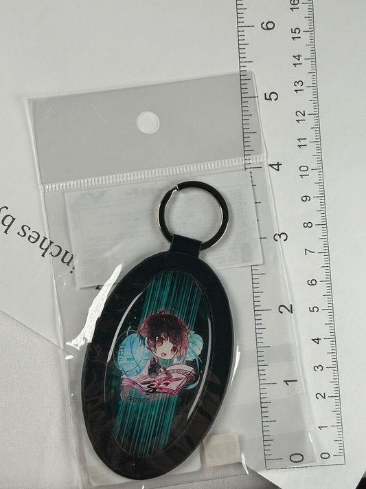 Akane Tsunemori Chibi Leather Keychain Psycho Pass CS.FRONT