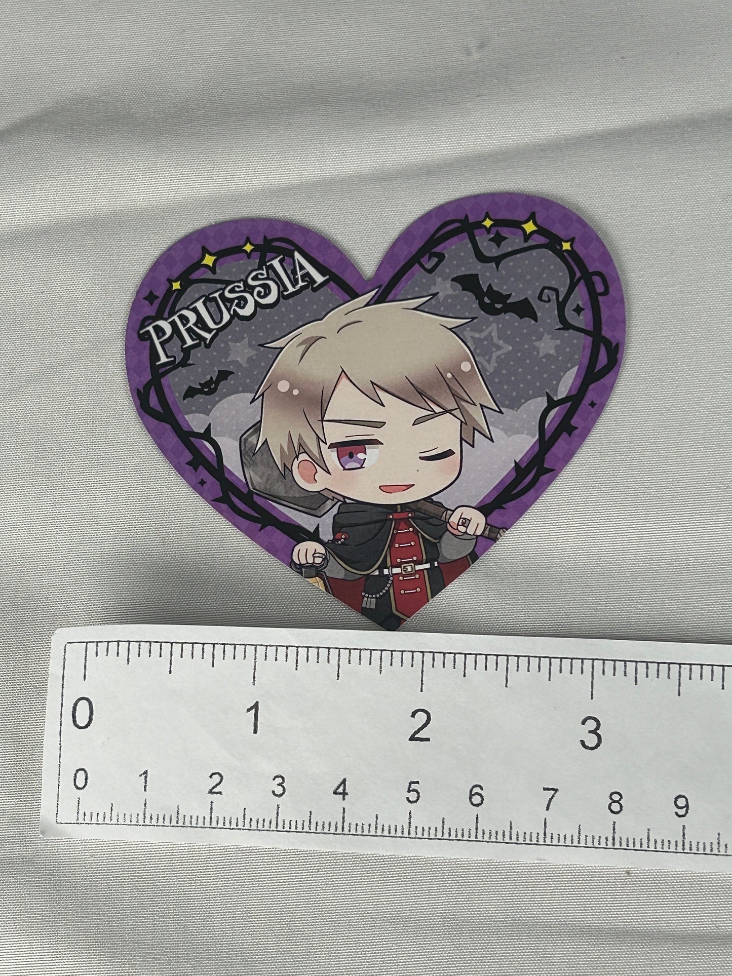 Prussia Halloween Party Heart Display Paper Hetalia World Stars