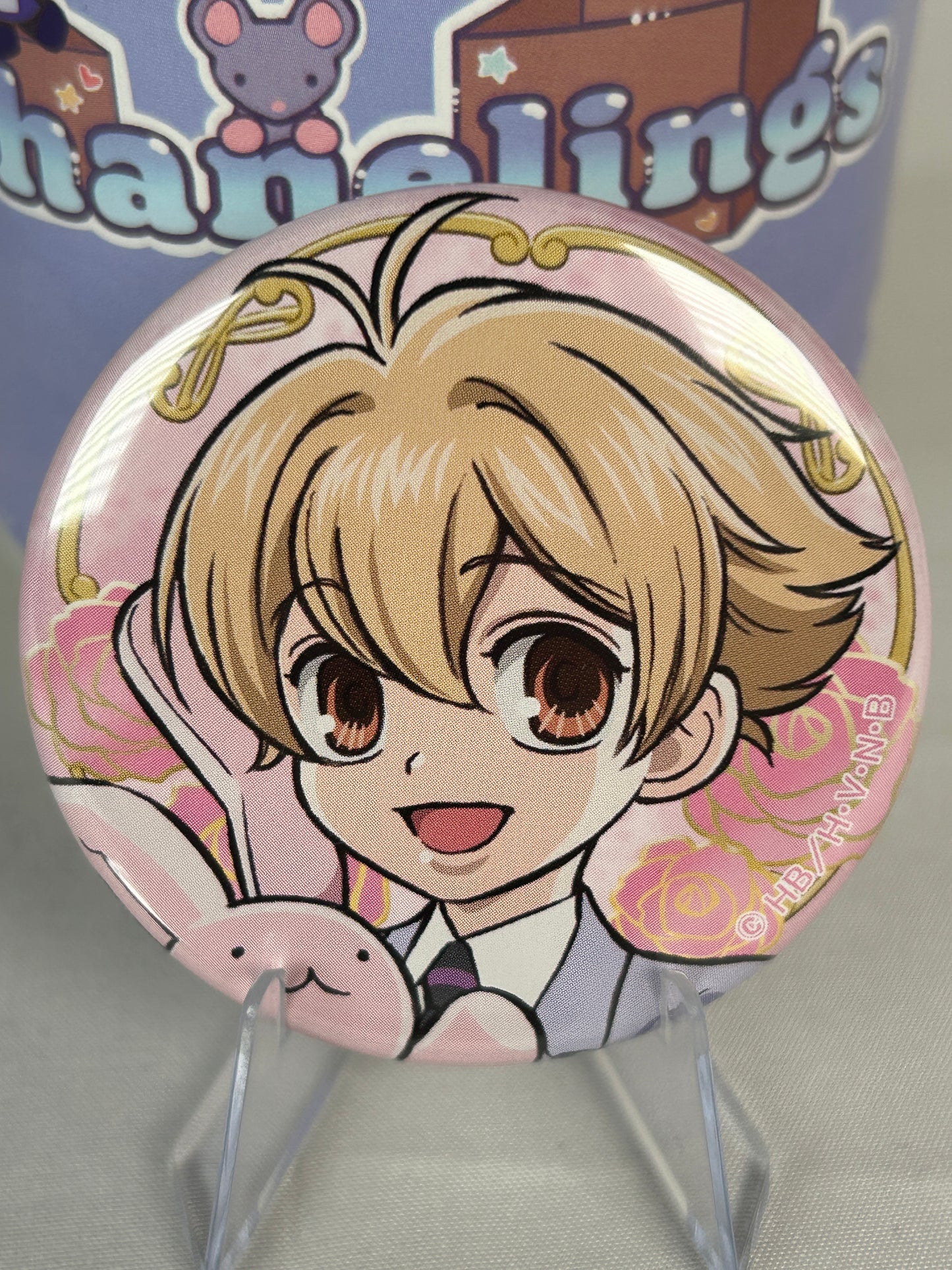 Haninozuka Mitsukuni Badge Button Ouran Highschool Host Club 20th Anniversary