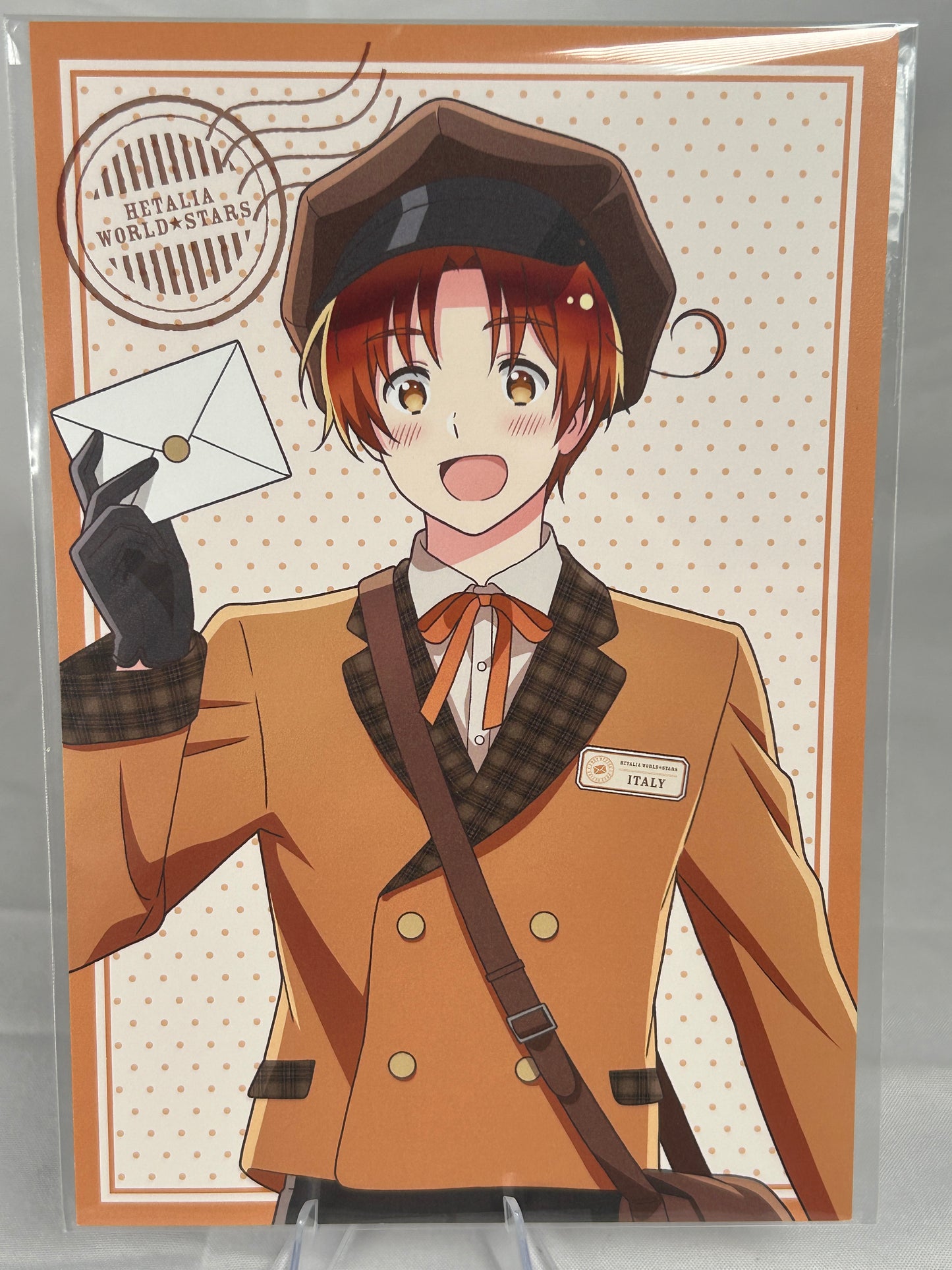 Italy Postman Postcard Hetalia World Stars