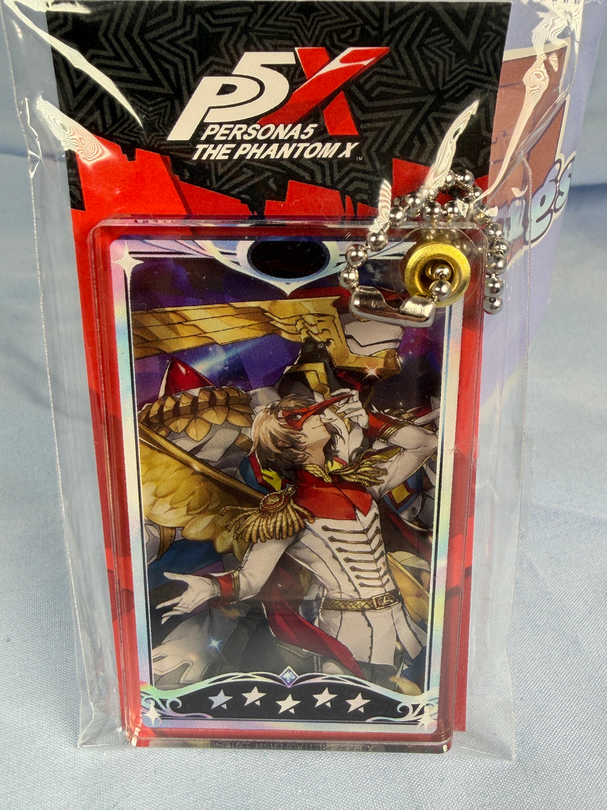 Akechi Goro Crow Gacha Square Acrylic Keychain Persona 5 The Phantom X