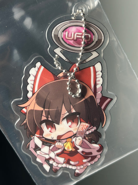 Reimu Hakurei UFO Acrylic Keychain Touhou Project