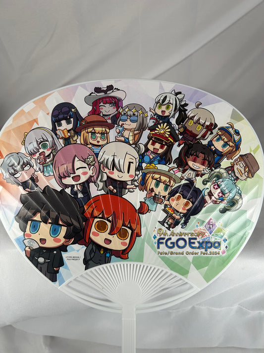 Fate Grand Order Natsumatsuri 9th Anniversary Japanese Promotional Fan