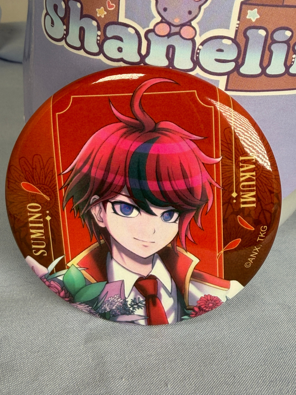 Takumi Sumino Wedding Can Badge Pin The Hundred Line First Anniversary