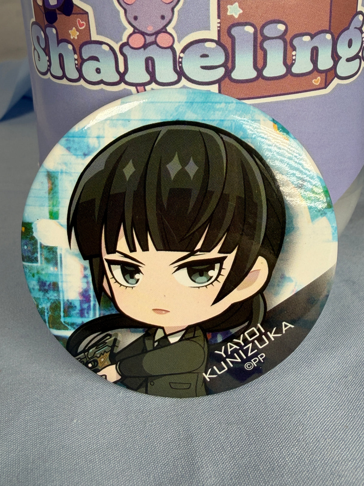 Yayoi Kunizuka Can Badge Pin Psycho Pass Providence