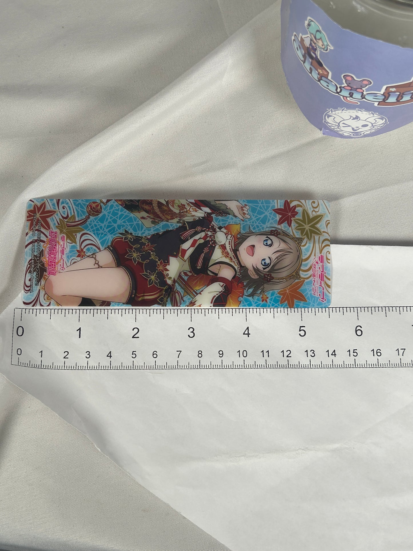 You Watanabe Autumn Viewing Plastic Bookmark Love Live Aqours Sunshine