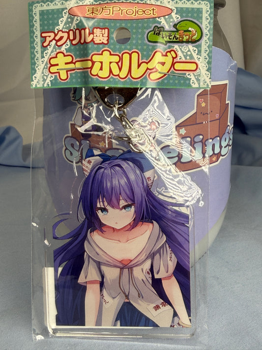 Shion Yorigami Acrylic Keychain Touhou Project Python Kid Illustration