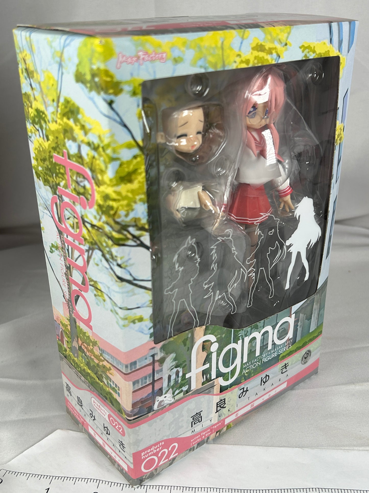 Miyuki Takara Winter Uniform figma Figure 22 Lucky Star Good Smile Company