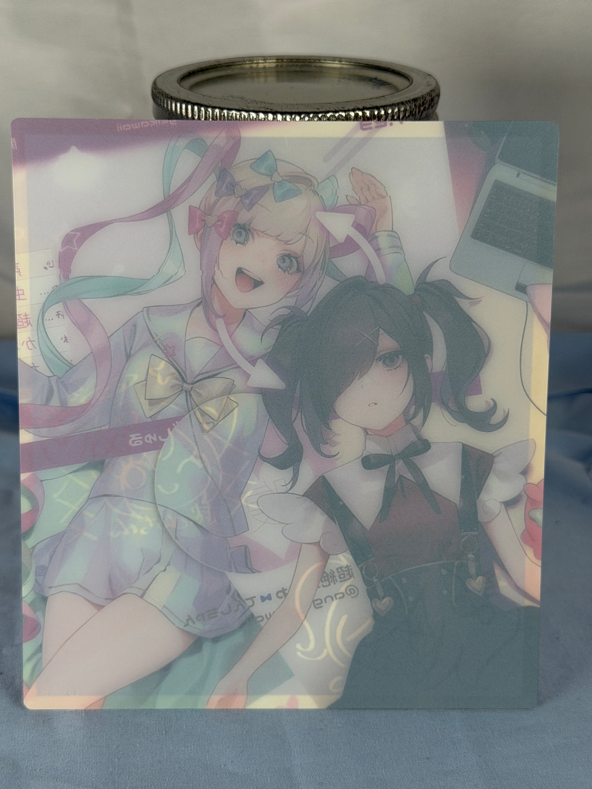 Kangel Ame-Chan Boxart Signed Plastic Display Needy Streamer Overload