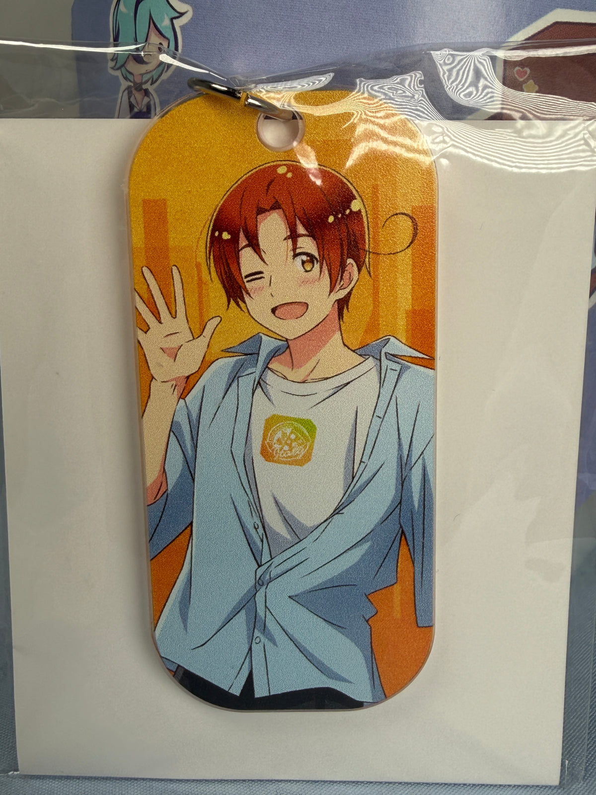 Italy Casual Fashion Acrylic Keychain Hetalia World Stars D-techno