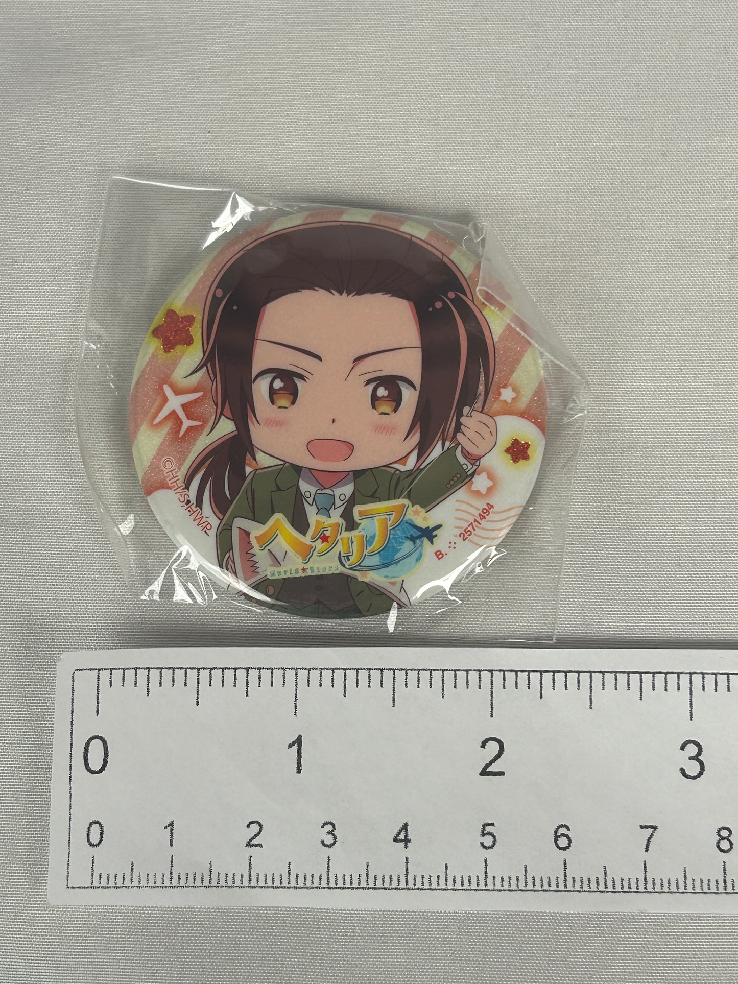 China Can Badge Pin Hetalia World Stars Capsule Collection