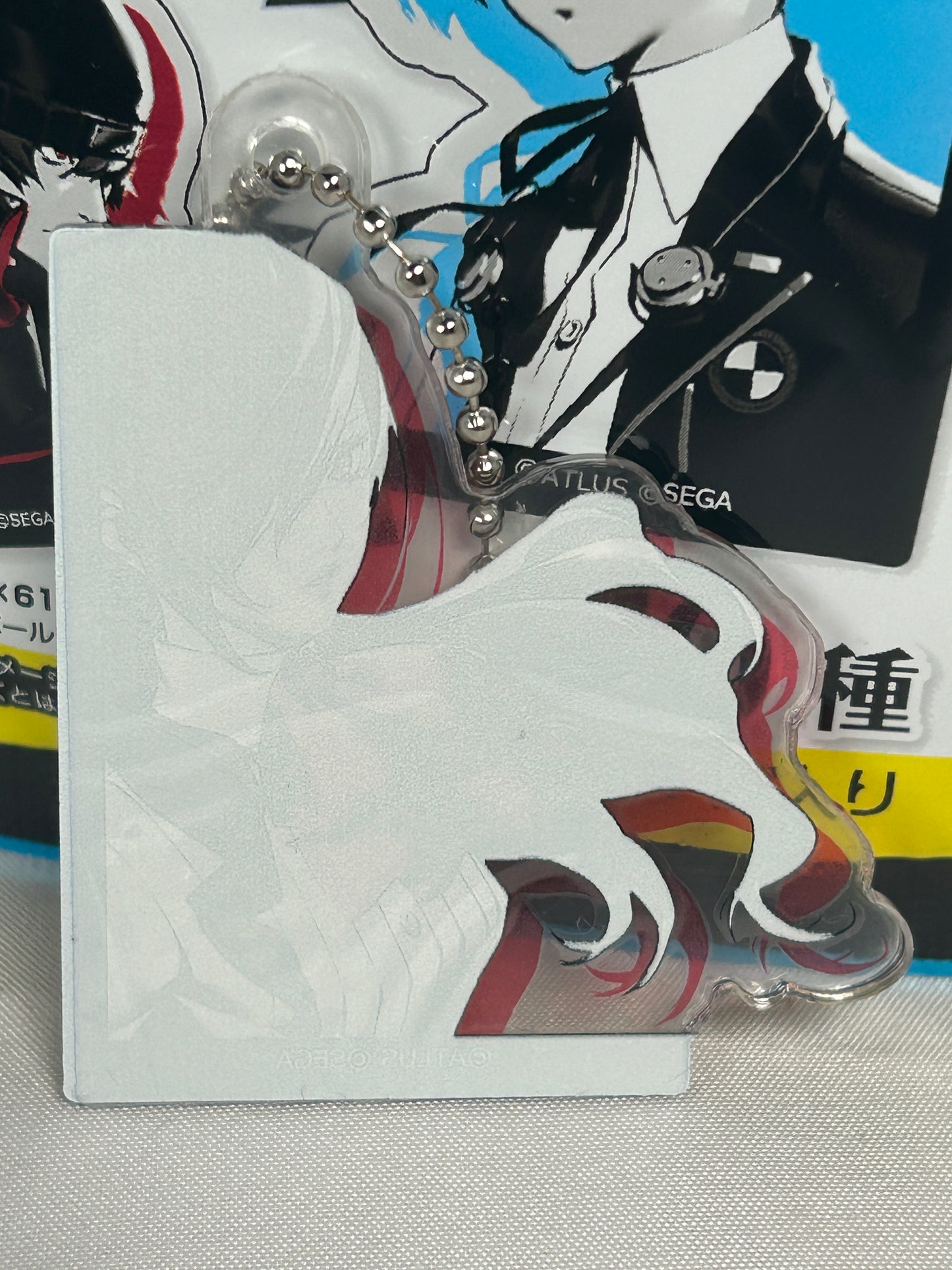 Mitsuru Kirijo Portrait Acrylic Keychain Persona 3 Reload Friend Daiso