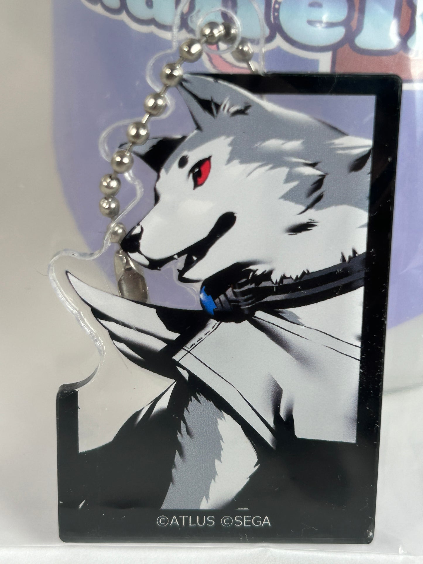 Koromaru Portrait Acrylic Keychain Persona 3 Reload