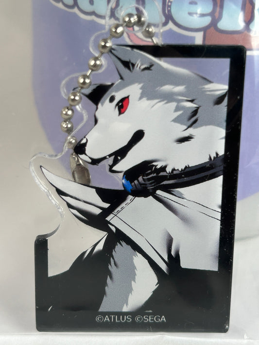 Koromaru Portrait Acrylic Keychain Persona 3 Reload