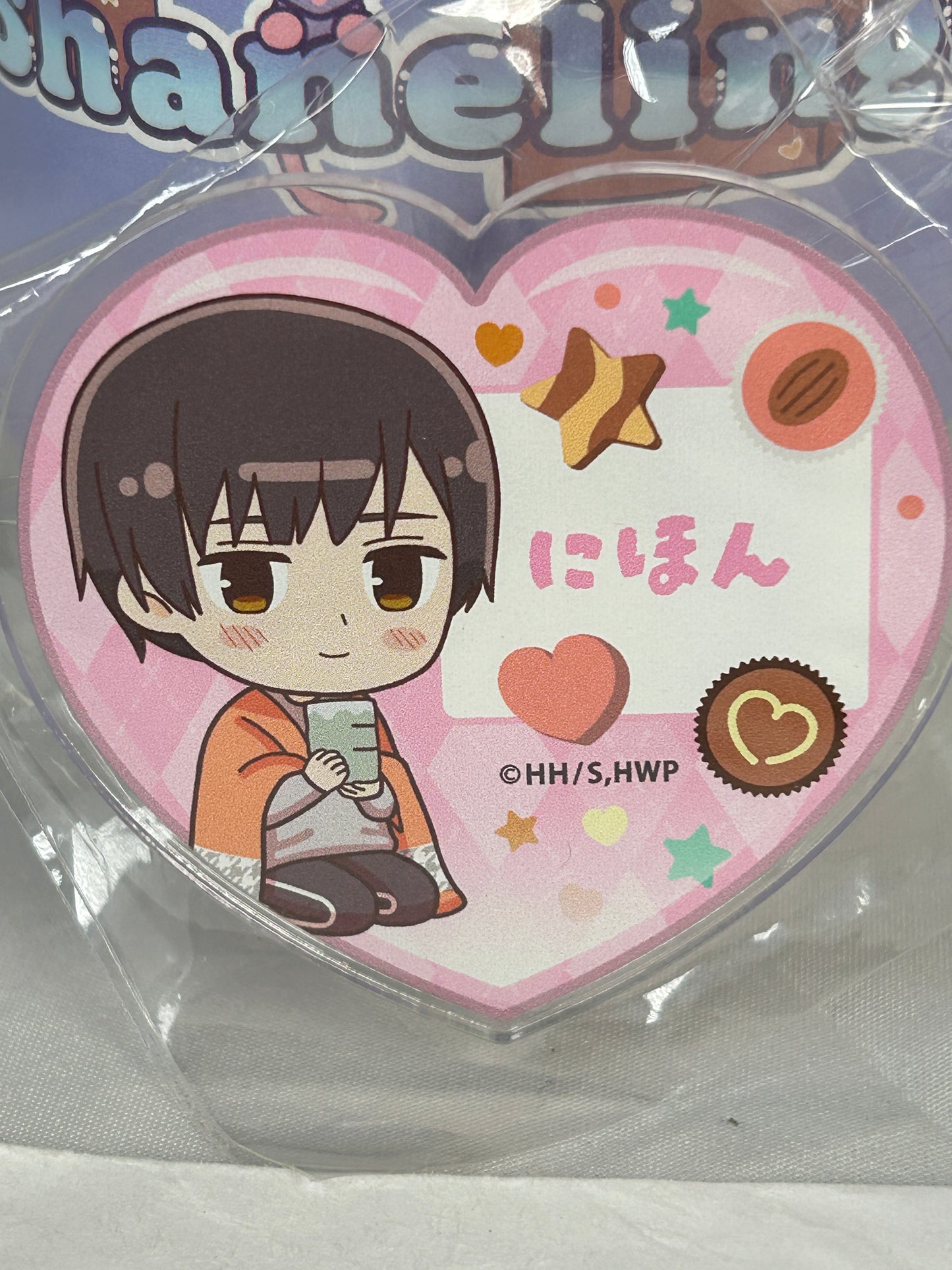 Japan Acrylic Pin Hetalia World Stars Gallery Collaboration Cafe