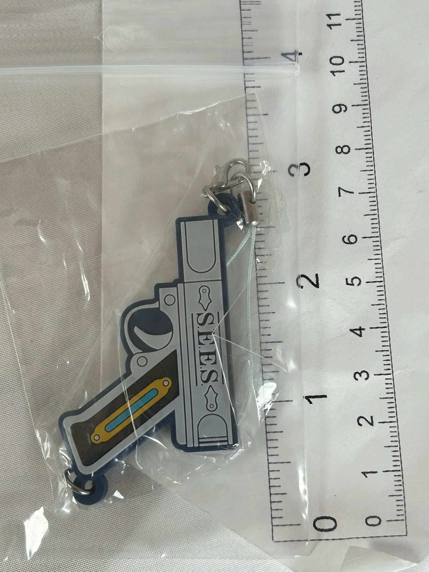 Evoker Gun Rubber Strap Keychain Persona 3 The Movie 1