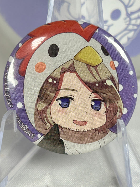France Kigurumi Mini Button Can Badge Hetalia The World Twinkle 2017