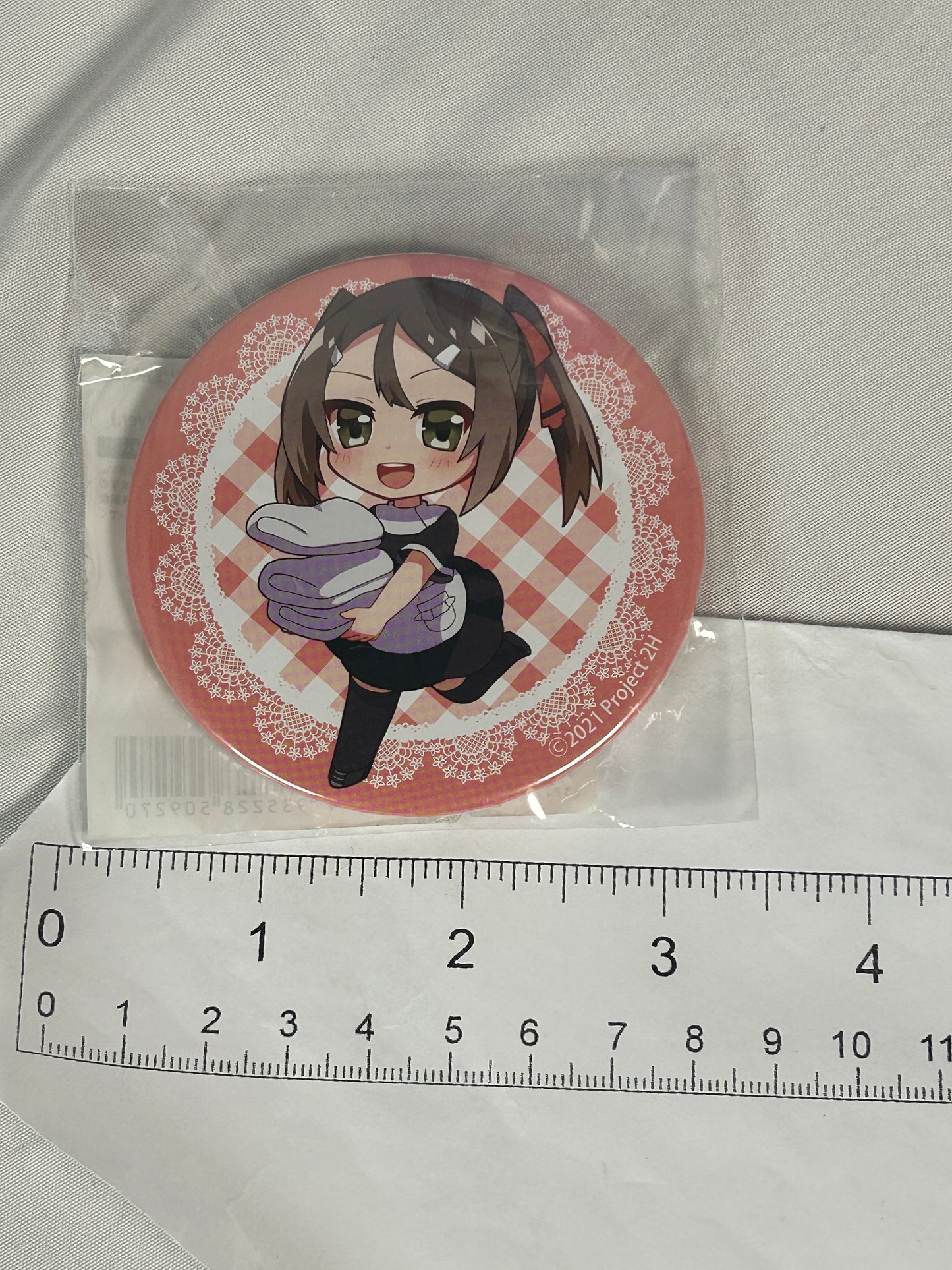 Karin Miyoshi Button Badge Yuuki Yuuna is a Hero X EJ Anime Hotel Lottery 2021
