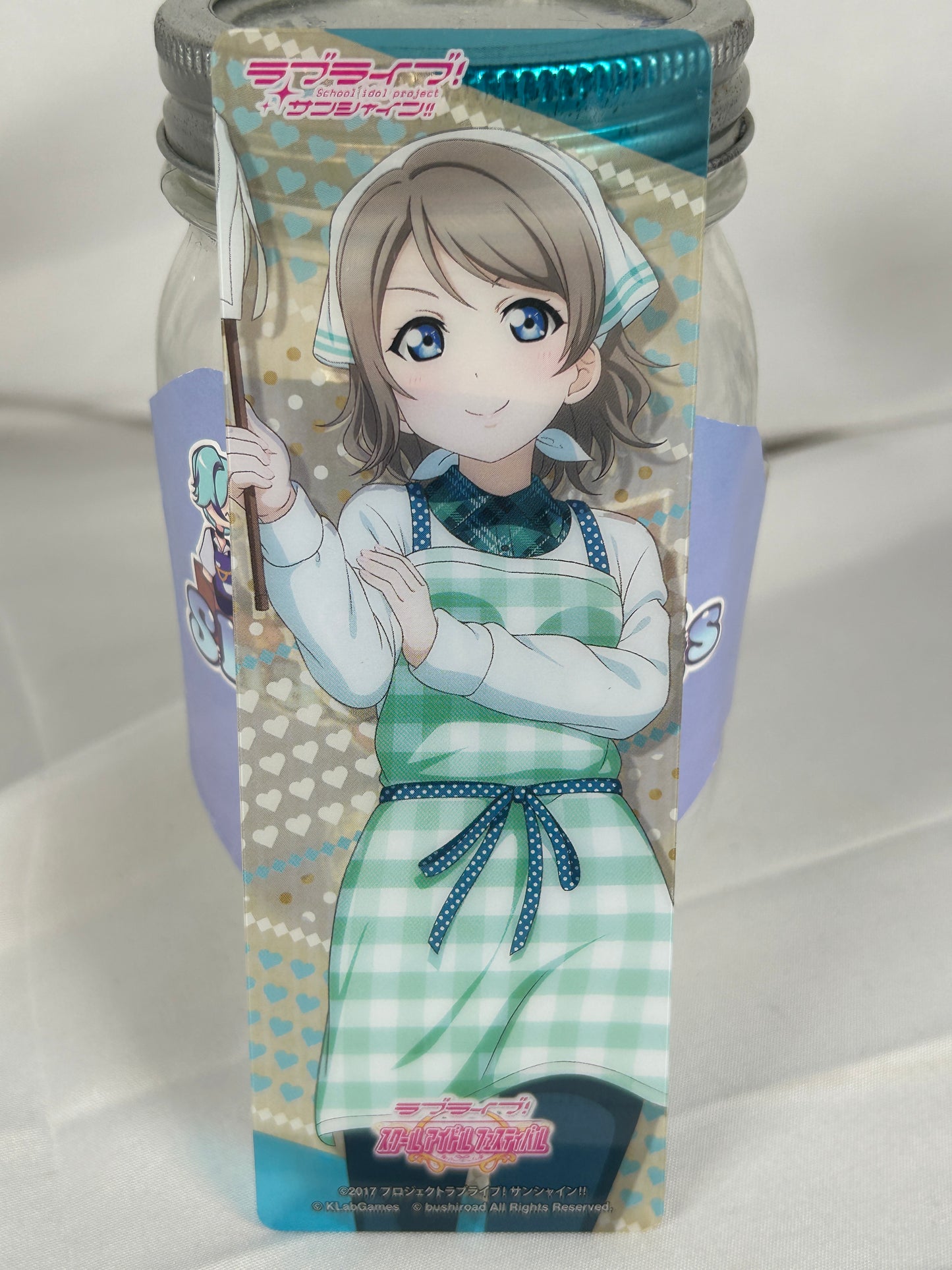 You Watanabe Happy Helping Hand Plastic Bookmark Love Live Aqours Sunshine