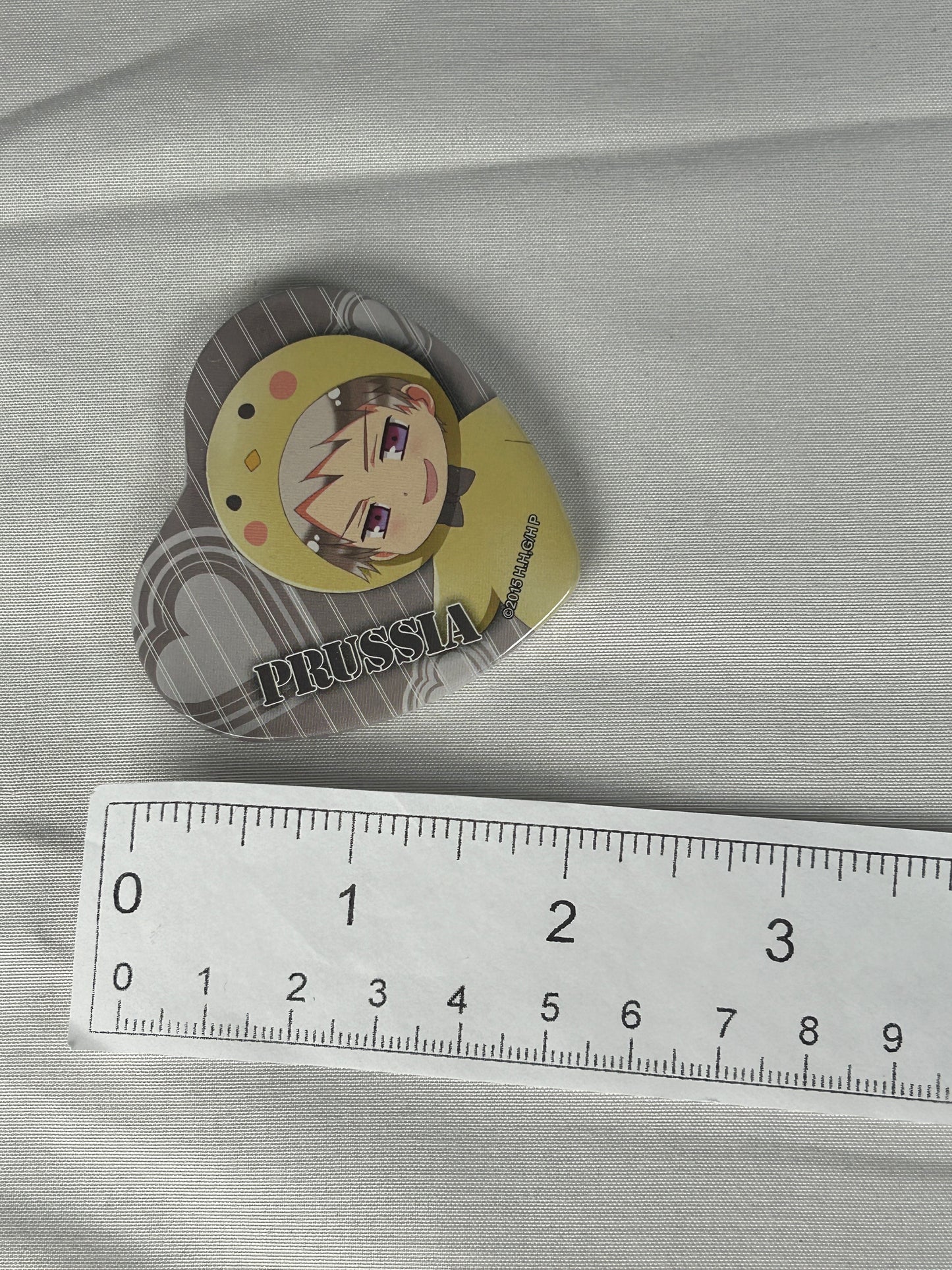 Prussia Kigurumi Heart Button Can Badge Hetalia The World Twinkle 2017
