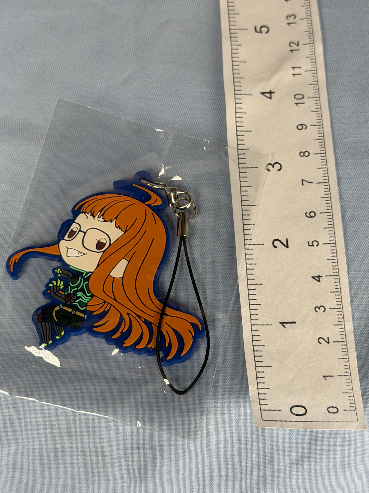 Futaba Sakura Oracle Rubber Strap Keychain Persona 5 Collection Vol 2 2017