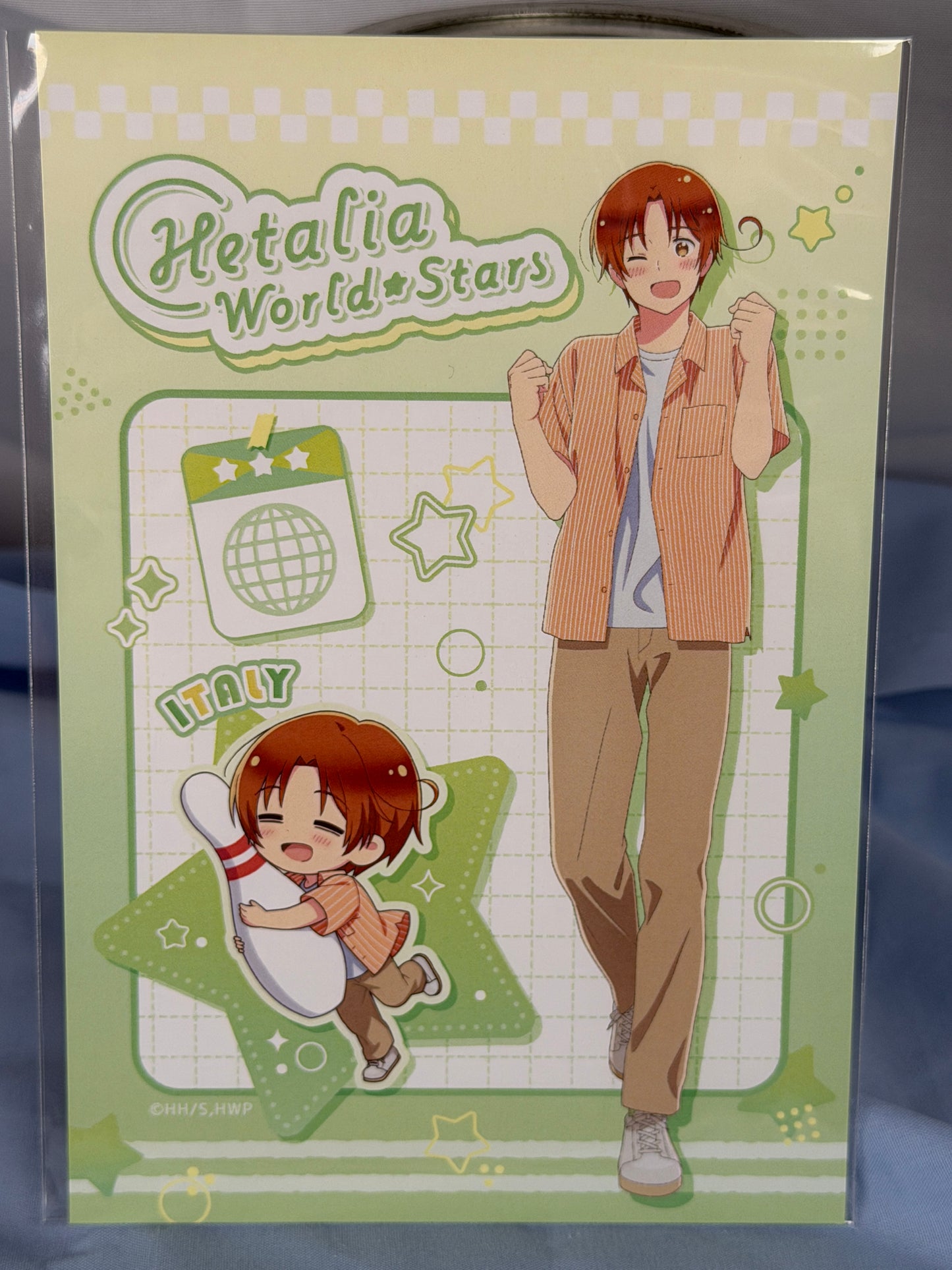 Italy Postcard Hetalia World Stars Round 1 Collab