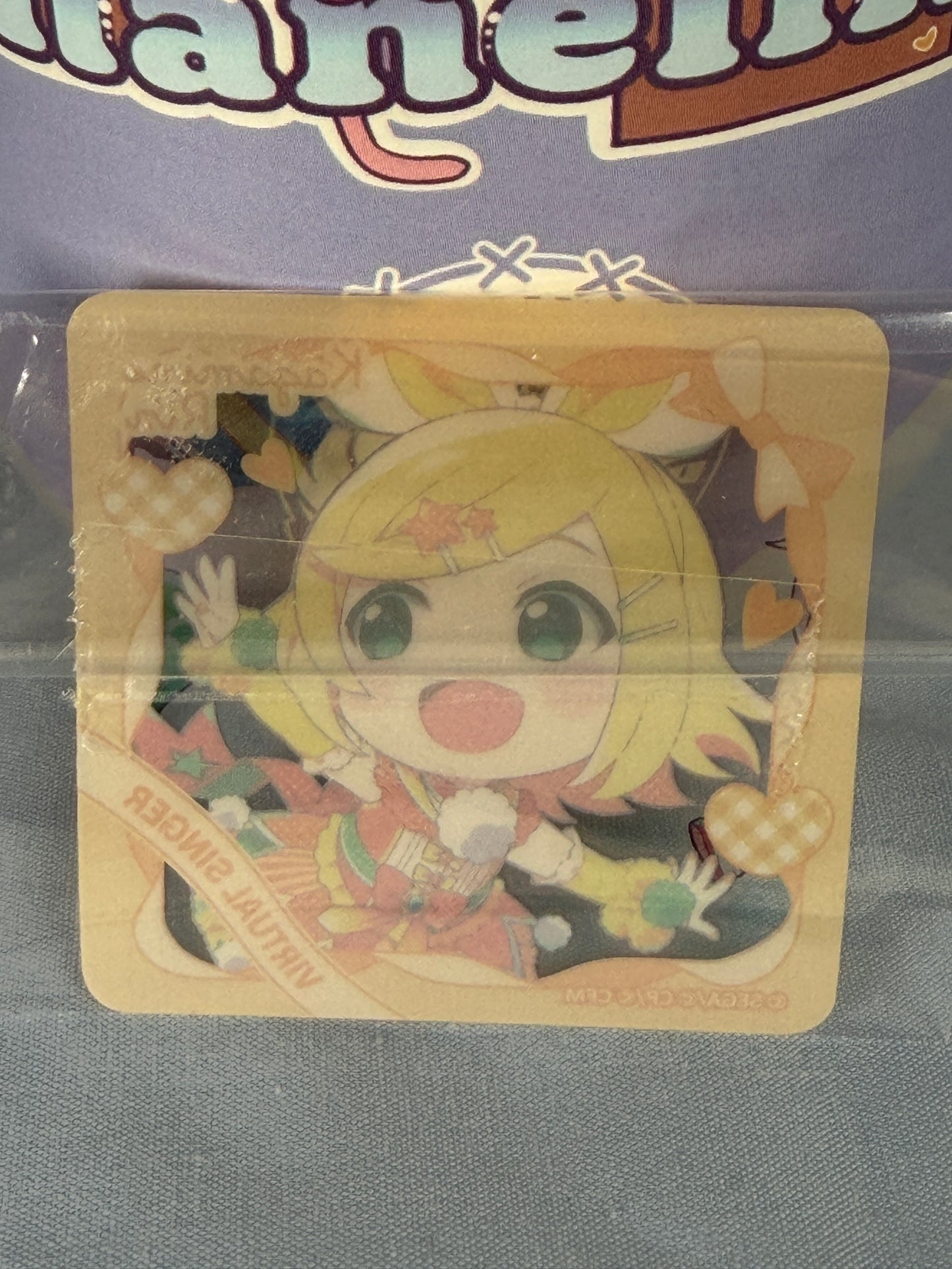 Kagamine Rin Playing Tag With Lion Dance Robot MiniPlastic Display Project Sekai
