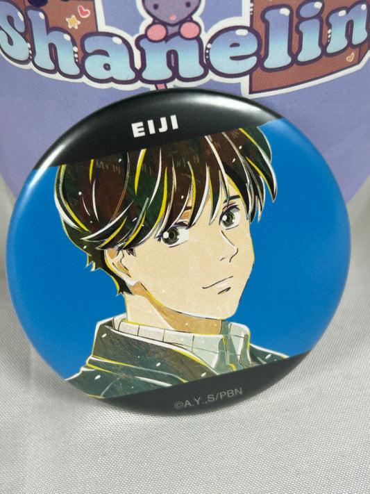 Eiji Okumura Smiling Can Badge Ani-Art Banana Fish arma bianca