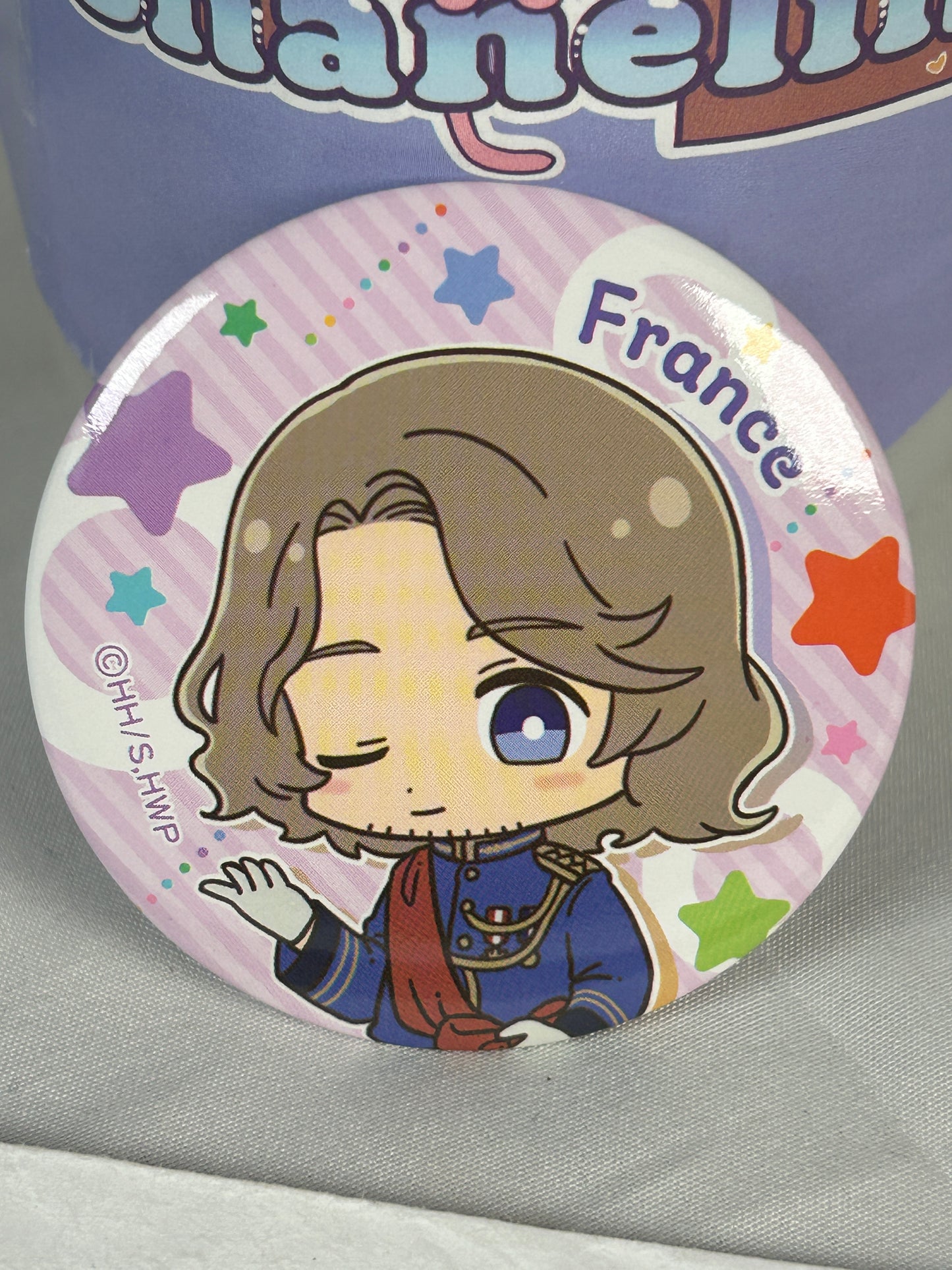 France Trading Button Badge Hetalia World Stars x Seria