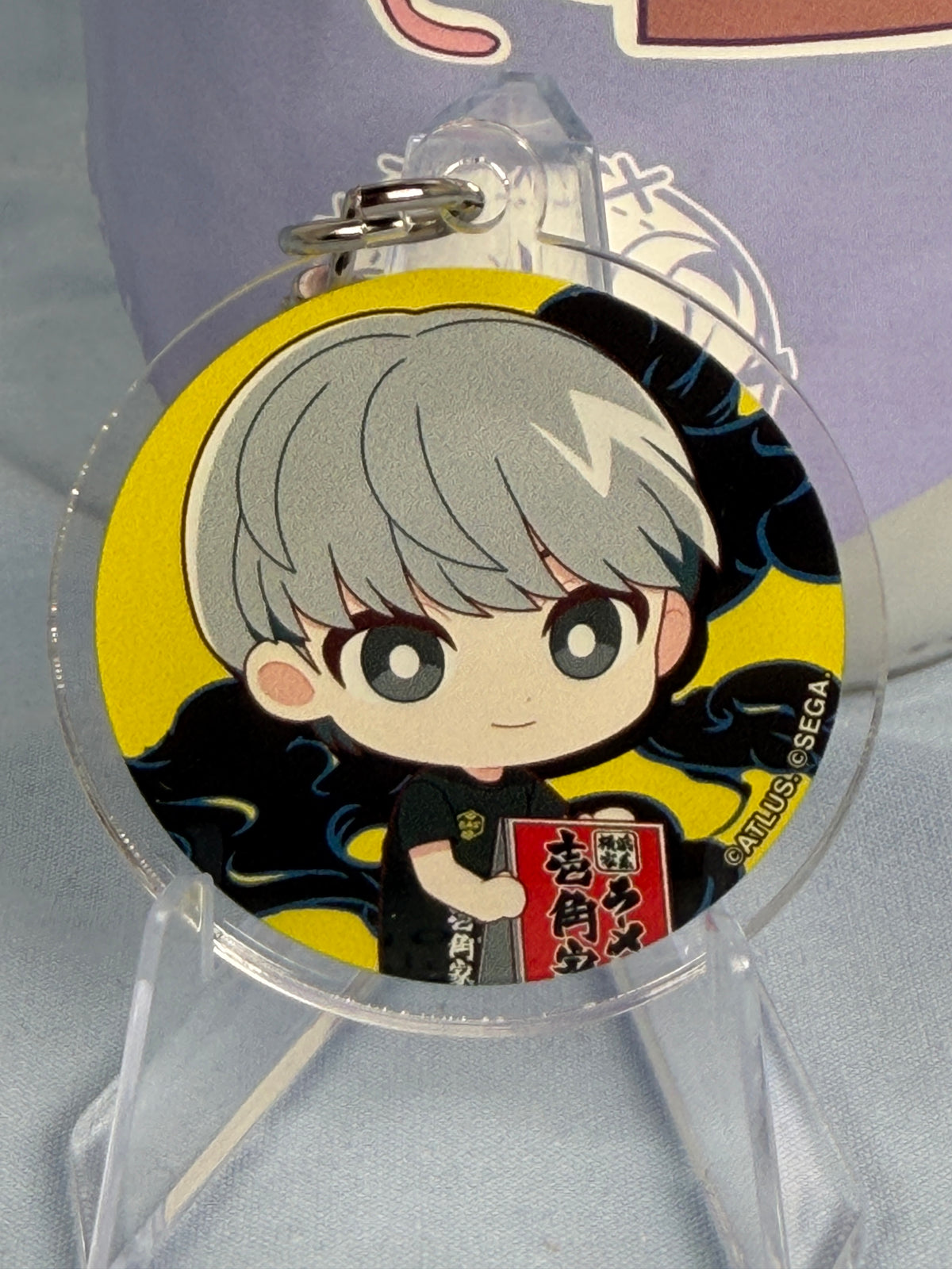 Yu Narukami Ramen Acrylic Keychain Persona 4 Golden Ichikakuya Collaboration