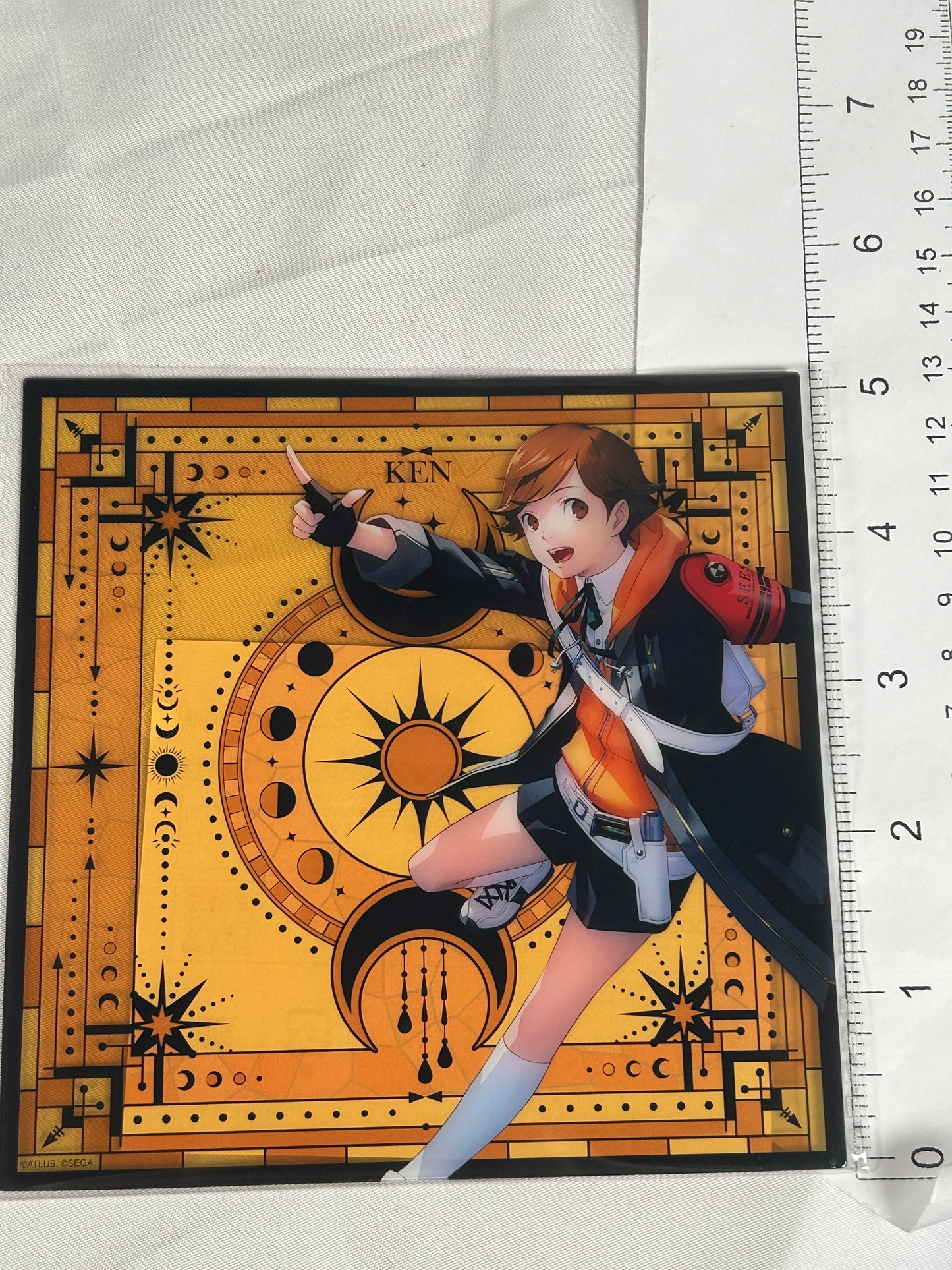 Ken Amada Clear Plastic Display Persona 3 Reload Good Smile Lottery C Prize