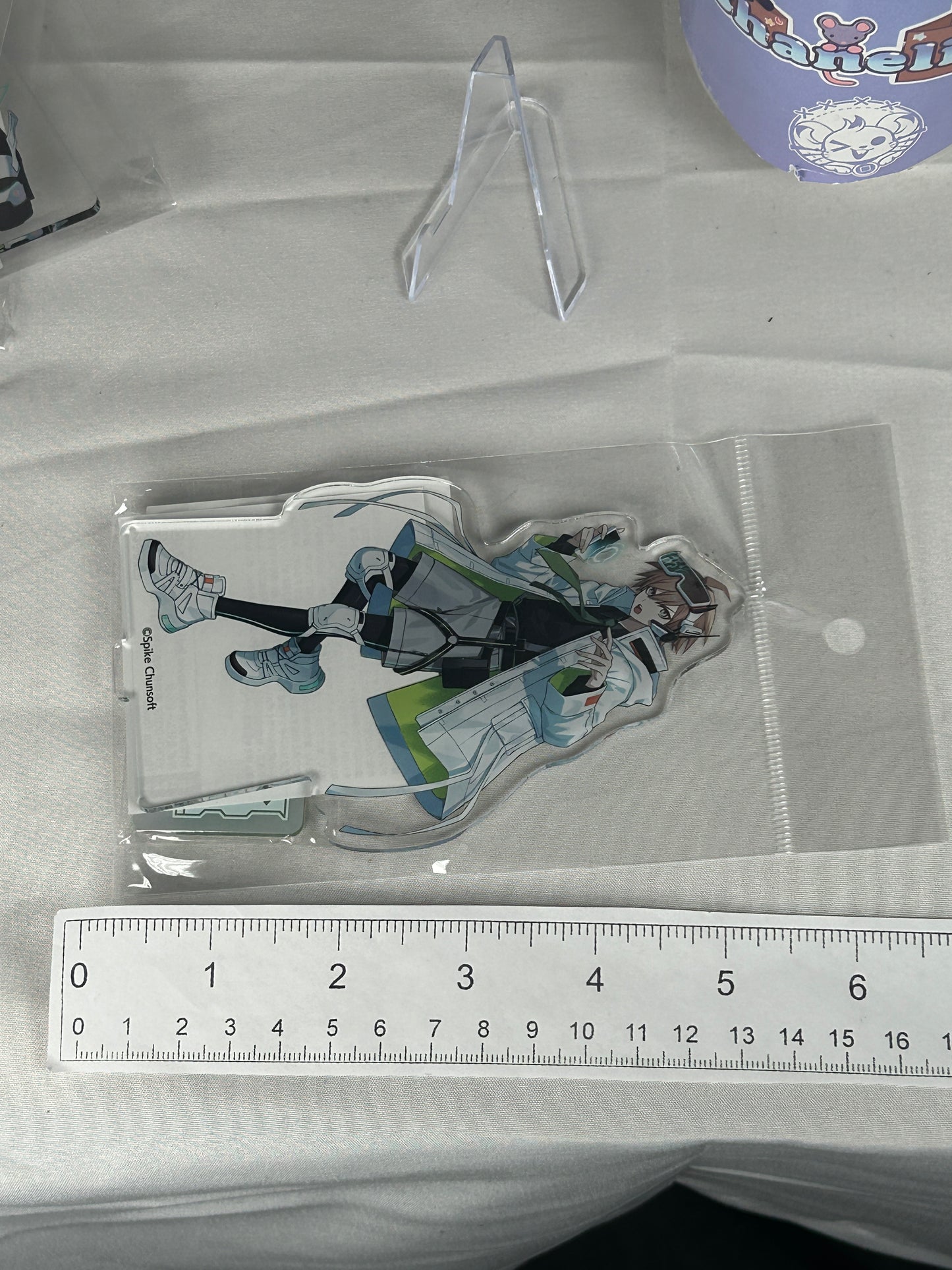 Makoto Naegi Cyberware Acrylic Stand Danganronpa Trigger Happy Havoc