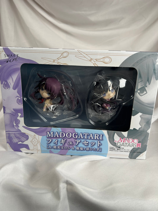 Homura Senjougahara Hitagi Dual Mini Figure Limited Tokyo Exhibition Madoka Magica