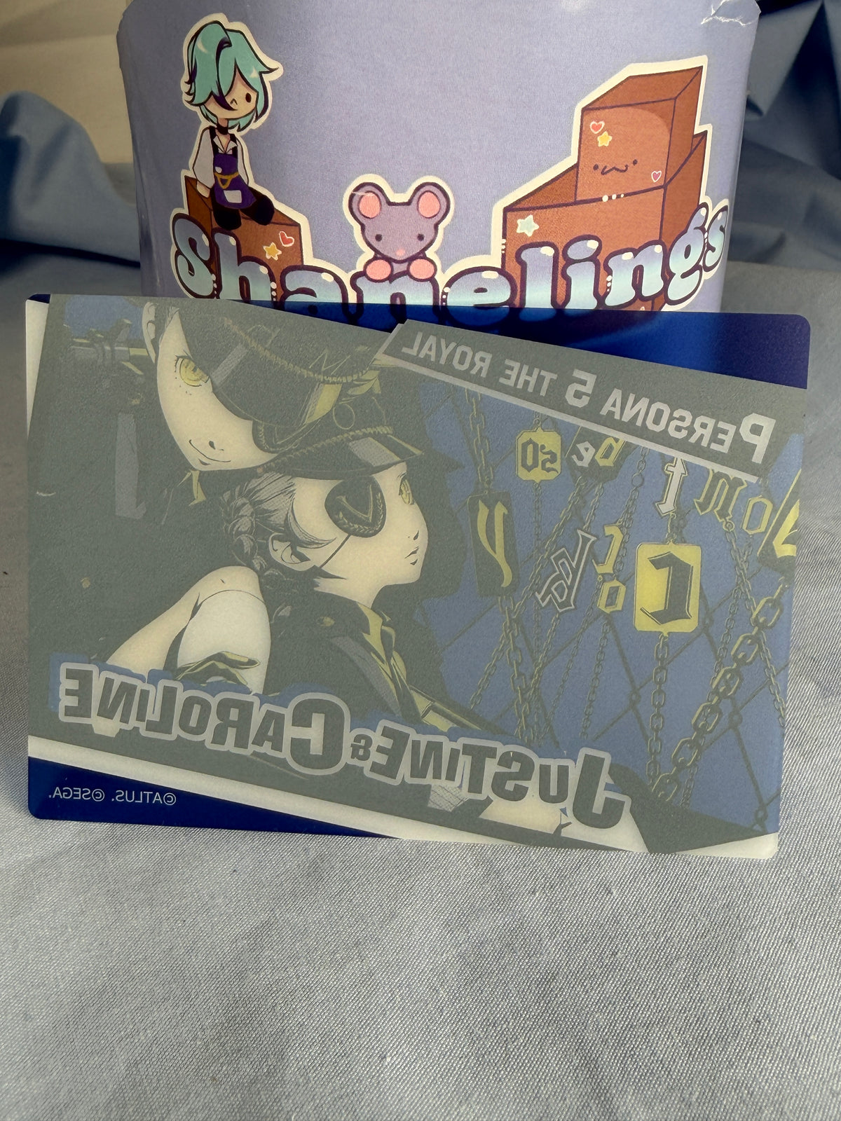 Justine Caroline Collection Card Persona 5 Royal