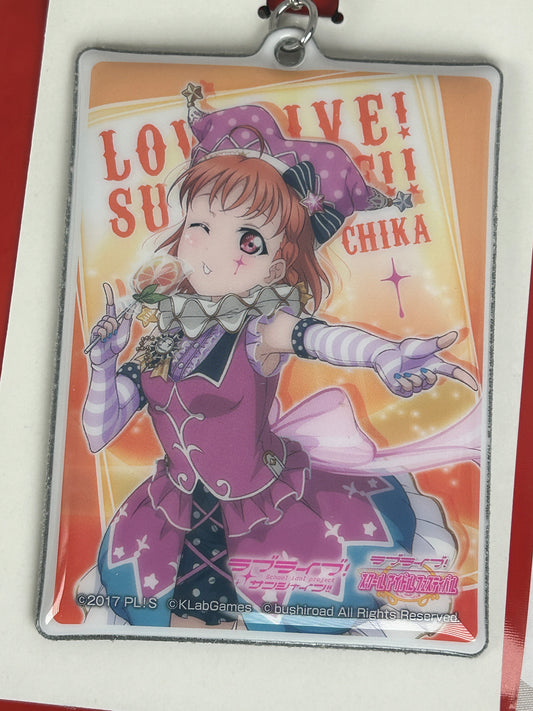 Chika Takami Plastic Bubble Keychain Love Live Sunshine