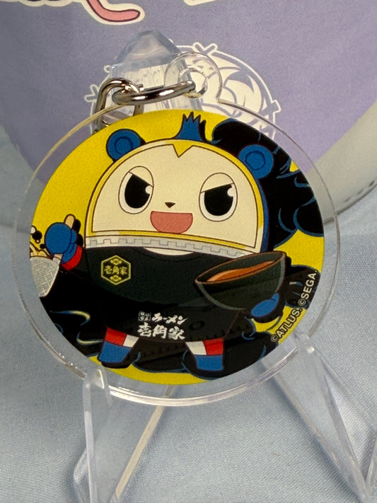 Teddie Ramen Acrylic Keychain Persona 4 Golden Ichikakuya Collaboration