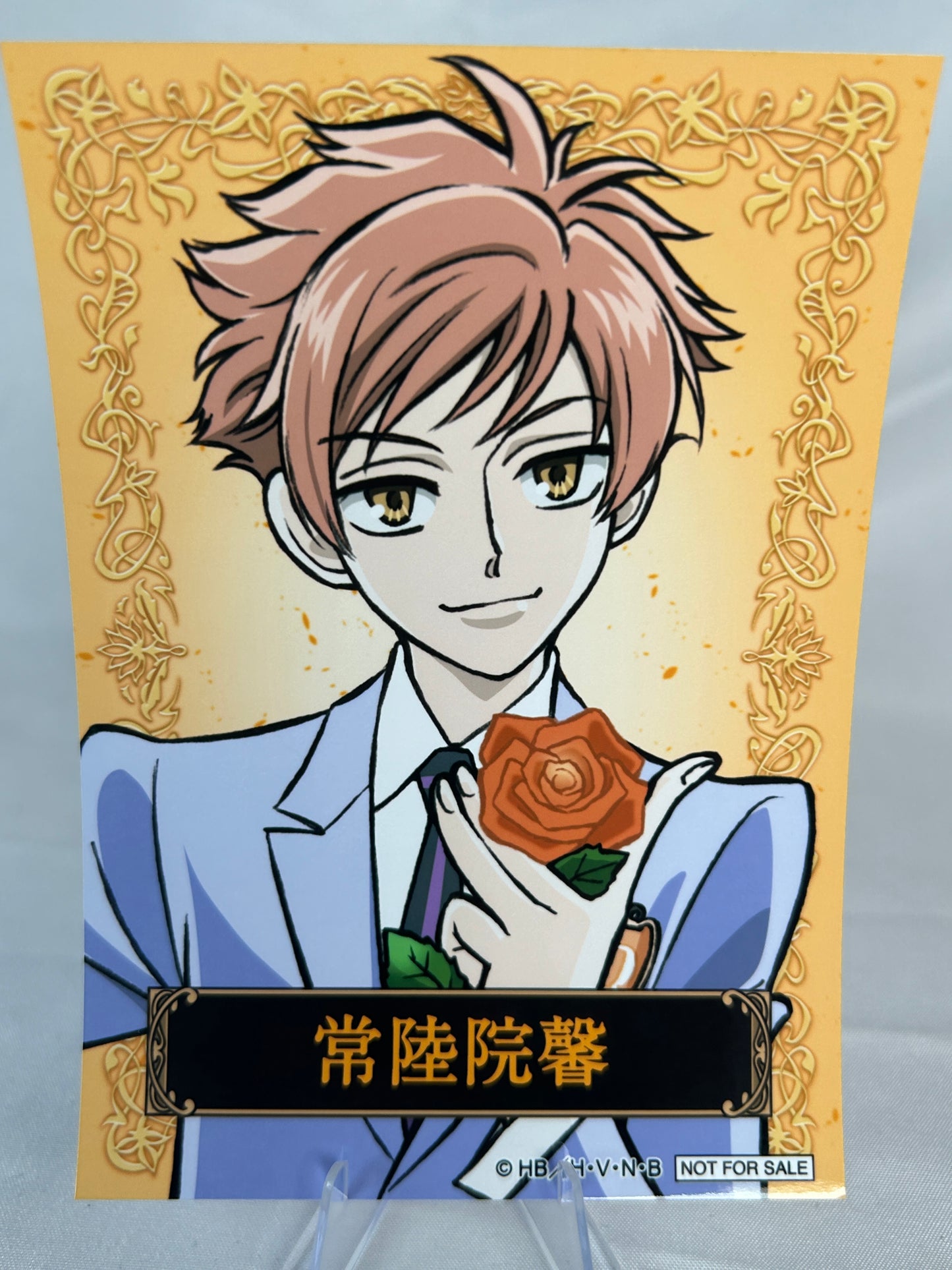 Hitachiin Kaoru Bonus Paper Art Ouran Highschool Host Club 20th Anniversary