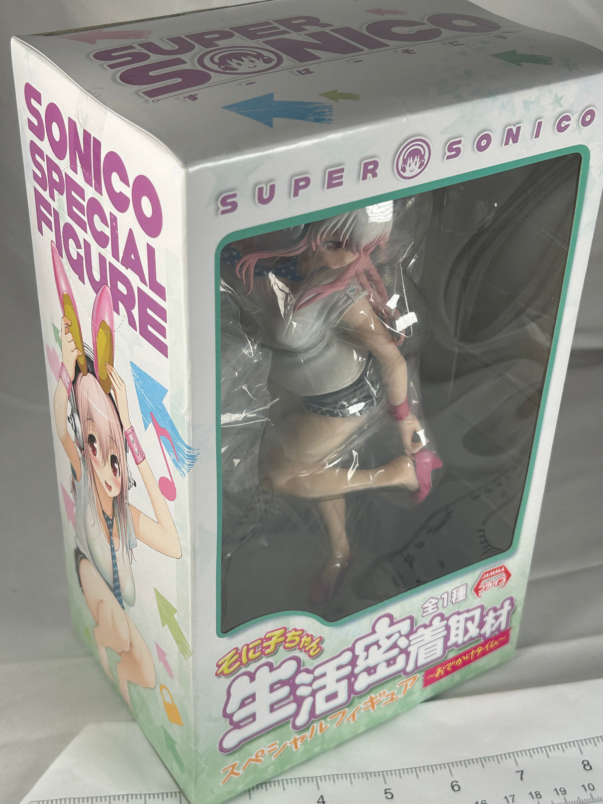 Super Sonico Figure Close up Coverage Of Daily Life Outing Time Furyu