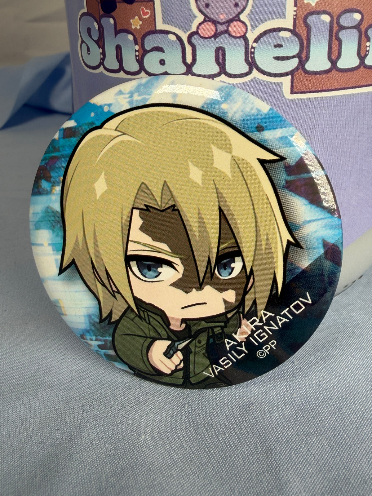 Akira Vasily Igantov Can Badge Pin Psycho Pass Providence